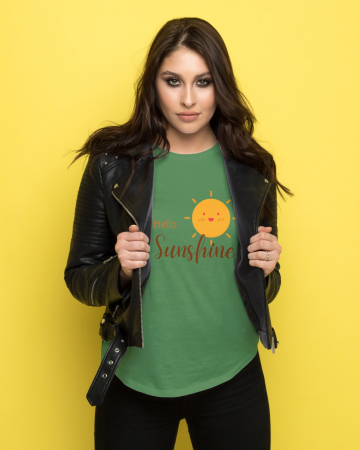 Pentru femei - Tricou personalizat premium 100% bumbac Summer Vibes