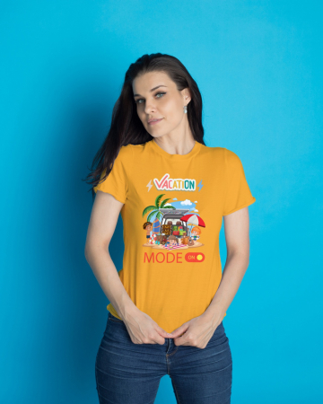 Pentru femei - Tricou personalizat premium 100% bumbac Summer Vibes
