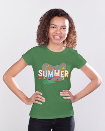 Pentru femei - Tricou personalizat premium 100% bumbac Summer Vibes