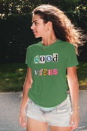 Pentru femei - Tricou personalizat premium 100% bumbac Summer Vibes