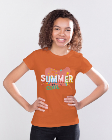 Pentru femei - Tricou personalizat premium 100% bumbac Summer Vibes