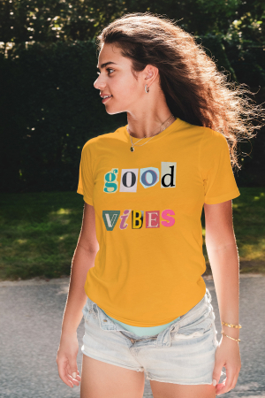 Pentru femei - Tricou personalizat premium 100% bumbac Summer Vibes