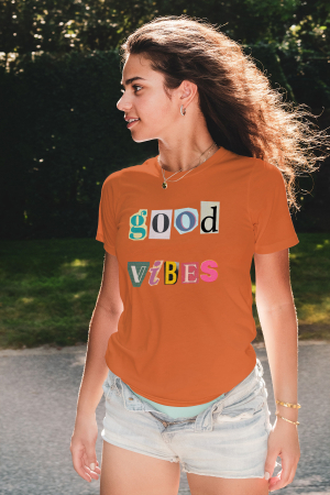 Pentru femei - Tricou personalizat premium 100% bumbac Summer Vibes