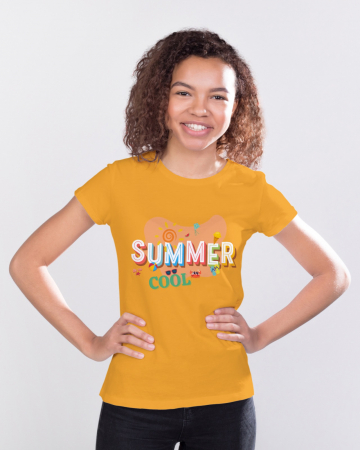 Pentru femei - Tricou personalizat premium 100% bumbac Summer Vibes