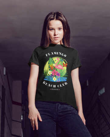 Pentru femei - Tricou personalizat premium 100% bumbac Summer Vibes