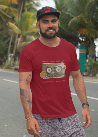 Pentru barbati - Tricou personalizat premium 100% bumbac cu proverbe romanesti