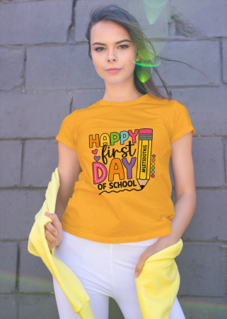 Colectia Back to school - Tricou unisex 100% bumbac colectia Back to school