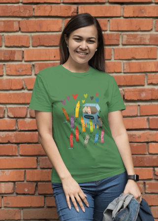 Colectia Back to school - Tricou unisex 100% bumbac colectia Back to school