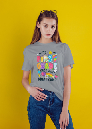 Pentru femei - Tricou unisex 100% bumbac colectia Back to school