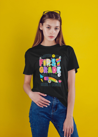 Colectia Back to school - Tricou unisex 100% bumbac colectia Back to school