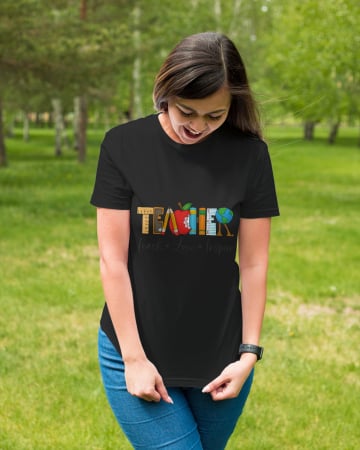 Colectia Back to school - Tricou unisex 100% bumbac colectia Back to school