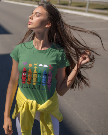 Colectia Back to school - Tricou unisex 100% bumbac colectia Back to school