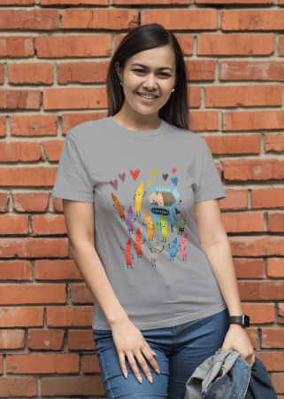 Colectia Back to school - Tricou unisex 100% bumbac colectia Back to school