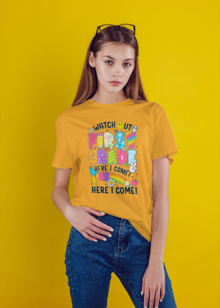 Colectia Back to school - Tricou unisex 100% bumbac colectia Back to school