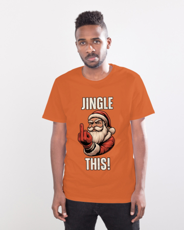 Tricouri barbati - Tricou unisex 100% bumbac Colectia Christmas, sarbatori de Craciun