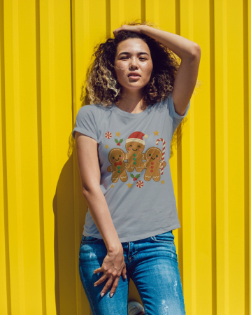 Tricouri dama - Tricou unisex 100% bumbac Colectia Christmas, sarbatori de Craciun