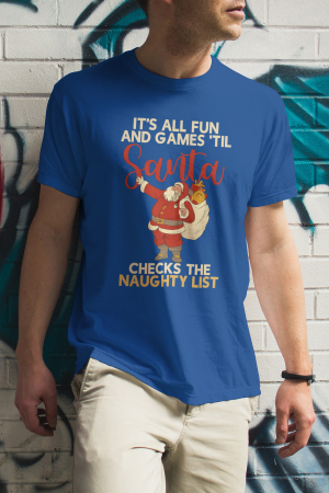 Tricouri barbati - Tricou unisex 100% bumbac Colectia Christmas, sarbatori de Craciun