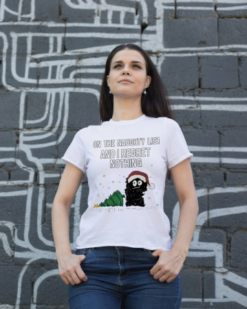 Tricouri dama - Tricou unisex 100% bumbac Colectia Christmas, sarbatori de Craciun