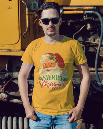 Tricouri barbati - Tricou unisex 100% bumbac Colectia Christmas, sarbatori de Craciun