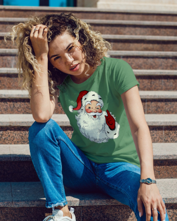 Tricouri dama - Tricou unisex 100% bumbac Colectia Christmas, sarbatori de Craciun