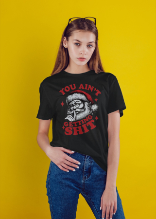 Tricouri dama - Tricou unisex 100% bumbac Colectia Christmas, sarbatori de Craciun