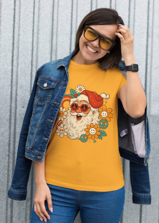 Tricouri barbati - Tricou unisex 100% bumbac Colectia Christmas, sarbatori de Craciun