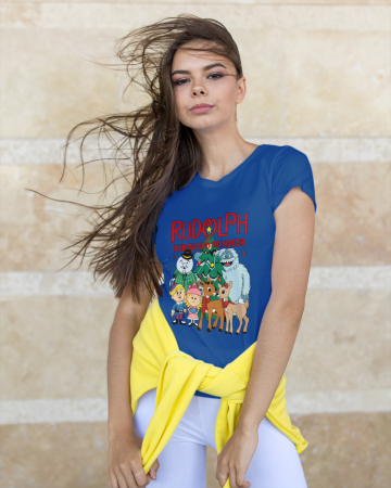 Tricouri dama - Tricou unisex 100% bumbac Colectia Christmas, sarbatori de Craciun