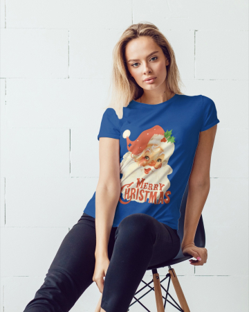 Tricou unisex 100% bumbac Colectia Christmas, sarbatori de Craciun [5]