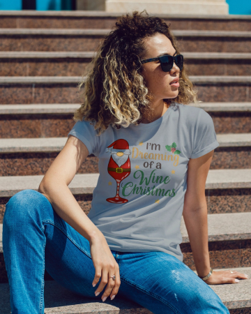 Tricouri dama - Tricou unisex 100% bumbac Colectia Christmas, sarbatori de Craciun