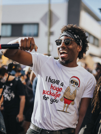 Tricouri barbati - Tricou unisex 100% bumbac Colectia Christmas, sarbatori de Craciun