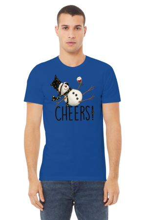 Tricouri barbati - Tricou unisex 100% bumbac Colectia Christmas, sarbatori de Craciun