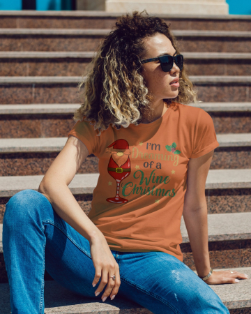 Tricouri dama - Tricou unisex 100% bumbac Colectia Christmas, sarbatori de Craciun