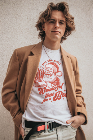 Tricouri barbati - Tricou unisex 100% bumbac Colectia Christmas, sarbatori de Craciun