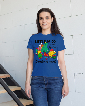 Tricouri dama - Tricou unisex 100% bumbac Colectia Christmas, sarbatori de Craciun