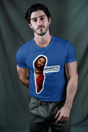 Tricouri barbati - Tricou unisex 100% bumbac Colectia Christmas, sarbatori de Craciun