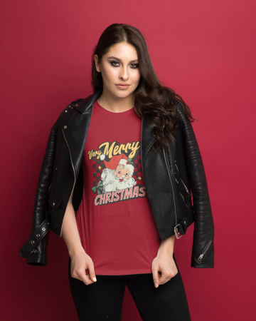 Tricouri dama - Tricou unisex 100% bumbac Colectia Christmas, sarbatori de Craciun