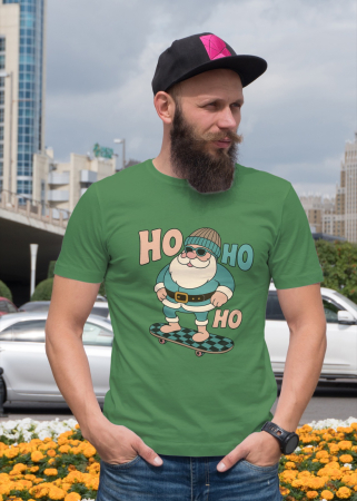 Tricouri barbati - Tricou unisex 100% bumbac Colectia Christmas, sarbatori de Craciun