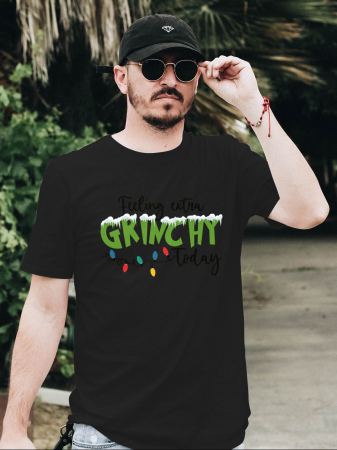 Tricouri barbati - Tricou unisex 100% bumbac Colectia Christmas, sarbatori de Craciun