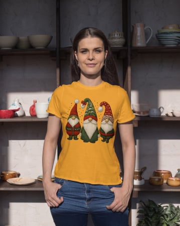 Tricouri dama - Tricou unisex 100% bumbac Colectia Christmas, sarbatori de Craciun