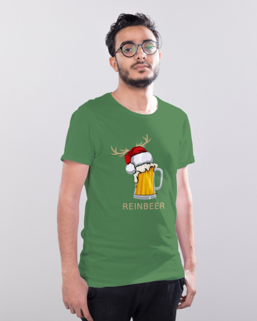 Tricouri barbati - Tricou unisex 100% bumbac Colectia Christmas, sarbatori de Craciun