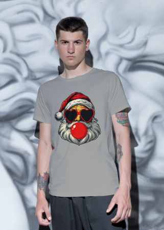 Tricouri barbati - Tricou unisex 100% bumbac Colectia Christmas, sarbatori de Craciun