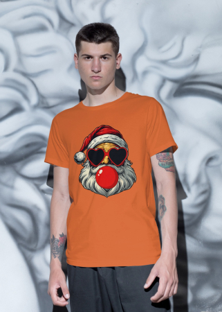 Tricouri barbati - Tricou unisex 100% bumbac Colectia Christmas, sarbatori de Craciun