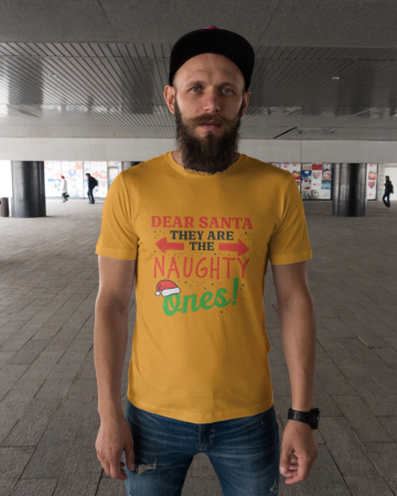 Tricouri barbati - Tricou unisex 100% bumbac Colectia Grinch Christmas, sarbatori de Craciun