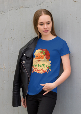 Tricouri dama - Tricou unisex 100% bumbac Colectia Christmas, sarbatori de Craciun