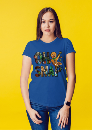 Tricouri dama - Tricou unisex 100% bumbac Colectia Christmas, sarbatori de Craciun