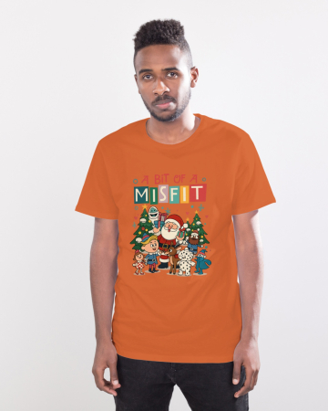 Tricouri barbati - Tricou unisex 100% bumbac Colectia Christmas, sarbatori de Craciun