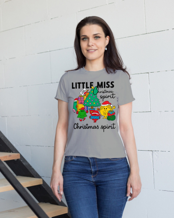 Tricouri dama - Tricou unisex 100% bumbac Colectia Christmas, sarbatori de Craciun
