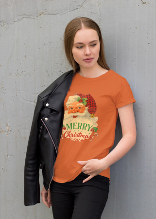 Tricouri dama - Tricou unisex 100% bumbac Colectia Christmas, sarbatori de Craciun