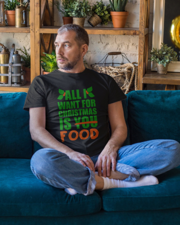 Tricouri barbati - Tricou unisex 100% bumbac Colectia Christmas, sarbatori de Craciun