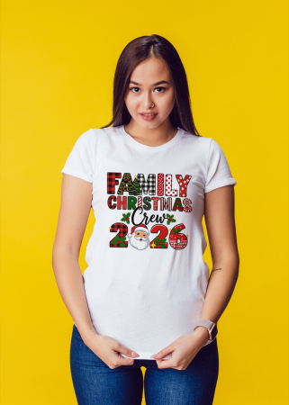 Tricouri dama - Tricou unisex 100% bumbac Colectia Christmas, sarbatori de Craciun